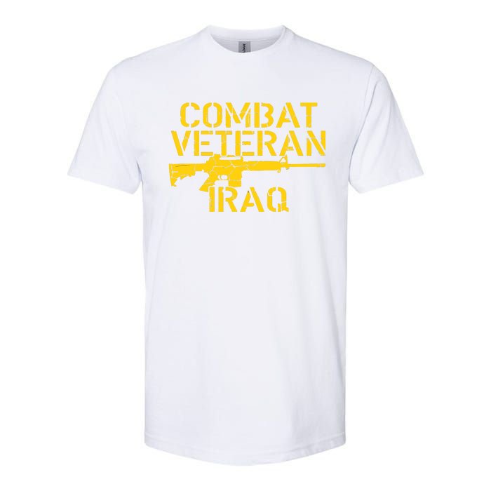 Combat Veteran Iraq For Proud American Vets Softstyle CVC T-Shirt