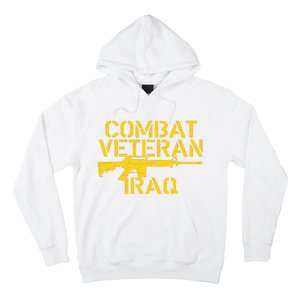 Combat Veteran Iraq For Proud American Vets Hoodie