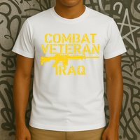 Combat Veteran Iraq For Proud American Vets T-Shirt