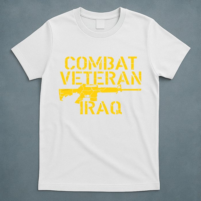 Combat Veteran Iraq For Proud American Vets T-Shirt