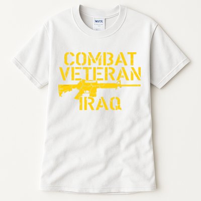 Combat Veteran Iraq For Proud American Vets Tall T-Shirt