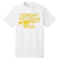 Combat Veteran Iraq For Proud American Vets Tall T-Shirt