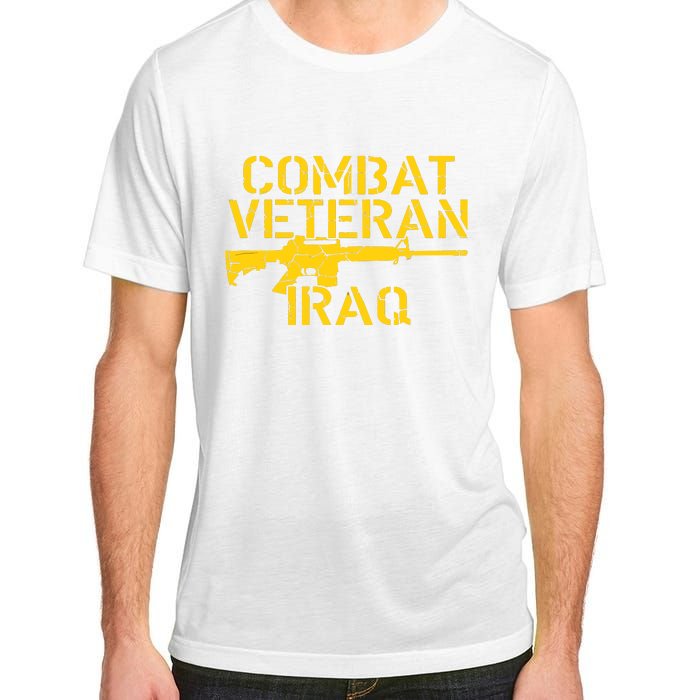 Combat Veteran Iraq For Proud American Vets Adult ChromaSoft Performance T-Shirt