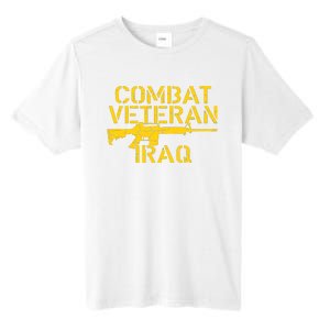 Combat Veteran Iraq For Proud American Vets Tall Fusion ChromaSoft Performance T-Shirt