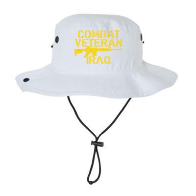 Combat Veteran Iraq For Proud American Vets Bucket Hat