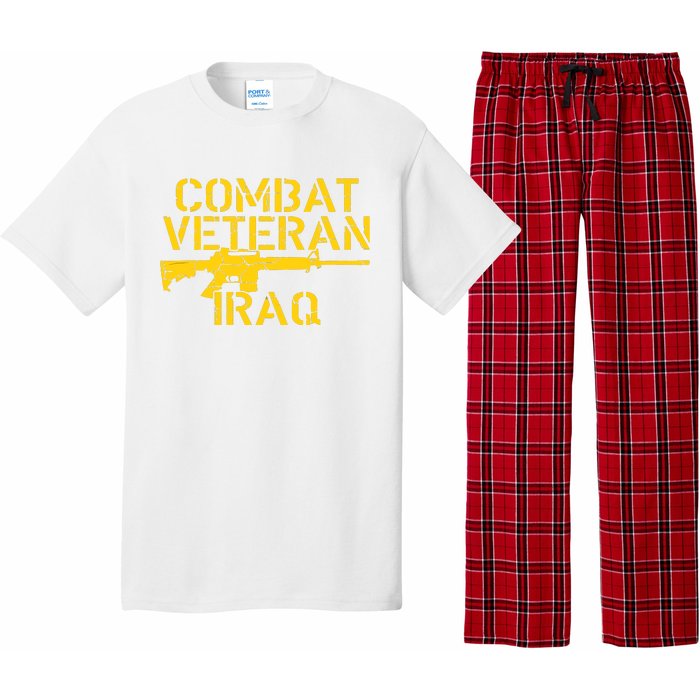 Combat Veteran Iraq For Proud American Vets Pajama Set