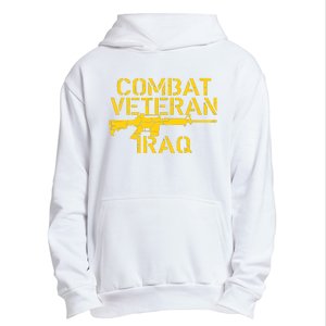 Combat Veteran Iraq For Proud American Vets Urban Pullover Hoodie