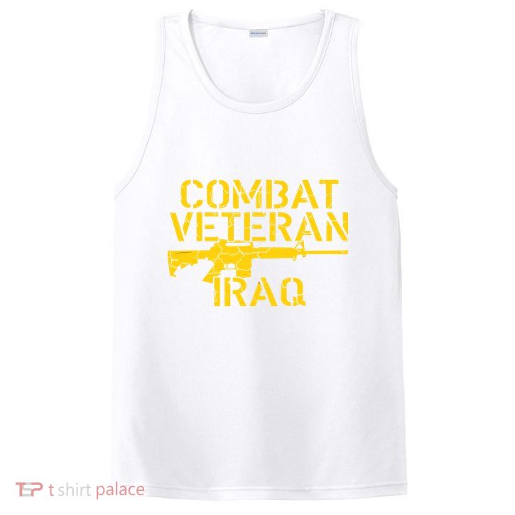 Combat Veteran Iraq For Proud American Vets PosiCharge Competitor Tank