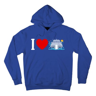 Cruising Vacation I Love Cruise Funny Gift Hoodie