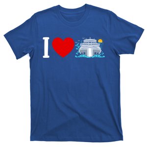 Cruising Vacation I Love Cruise Funny Gift T-Shirt