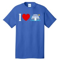 Cruising Vacation I Love Cruise Funny Gift Tall T-Shirt