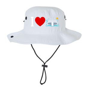 Cruising Vacation I Love Cruise Funny Gift Legacy Cool Fit Booney Bucket Hat