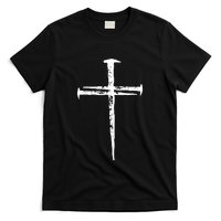 Christian Vintage Jesus Cross Three Nails T-Shirt