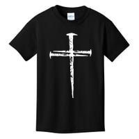 Christian Vintage Jesus Cross Three Nails Kids T-Shirt