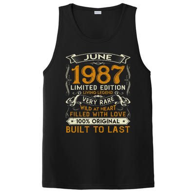 Classic Vintage June 1987 Limited Edition 36th Birthday PosiCharge Competitor Tank