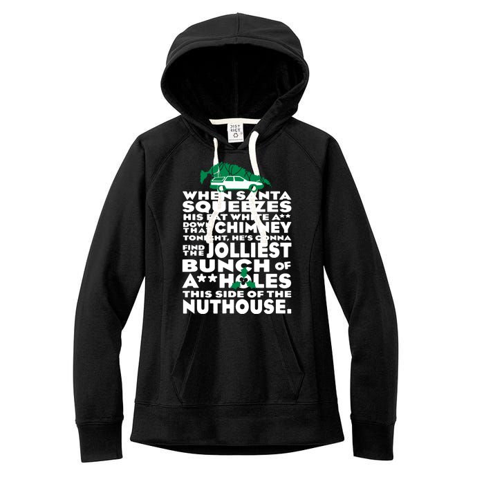 Christmas Vacation Jolliest Bunch Women's Fleece Hoodie