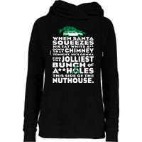 Christmas Vacation Jolliest Bunch Womens Funnel Neck Pullover Hood