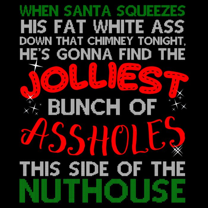 Christmas Vacation Jolliest Bunch Ugly Christmas Xmas Gift Impact Tech Backpack