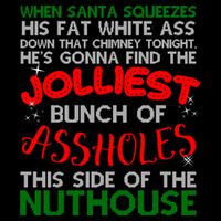 Christmas Vacation Jolliest Bunch Ugly Christmas Xmas Gift Backpack