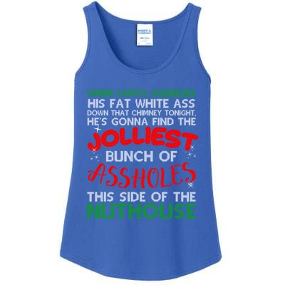 Christmas Vacation Jolliest Bunch Ugly Christmas Xmas Gift Ladies Essential Tank