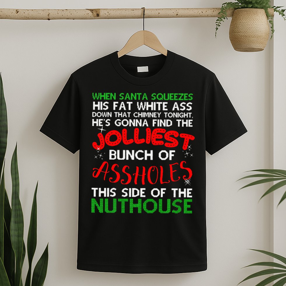 Christmas Vacation Jolliest Bunch Ugly Christmas Xmas Gifts T-Shirt