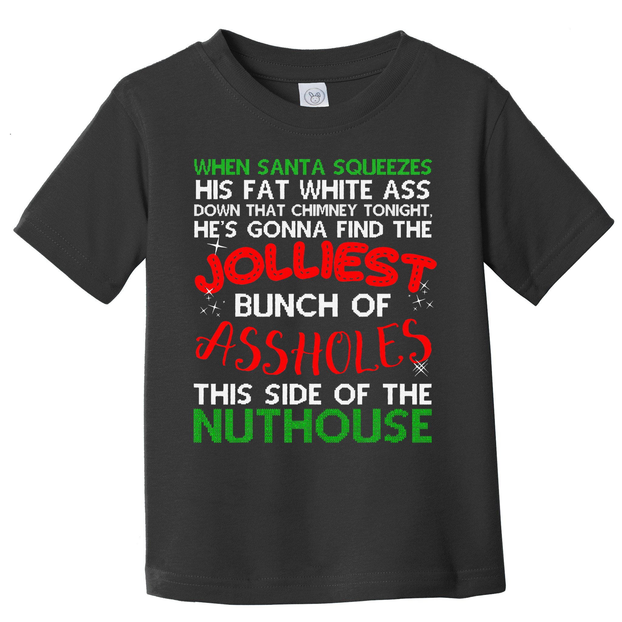 Christmas Vacation Jolliest Bunch Ugly Christmas Xmas Gifts Toddler T-Shirt