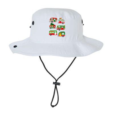 Christmas Van Life Snowflakes Camper Van Xmas Gift Legacy Cool Fit Booney Bucket Hat