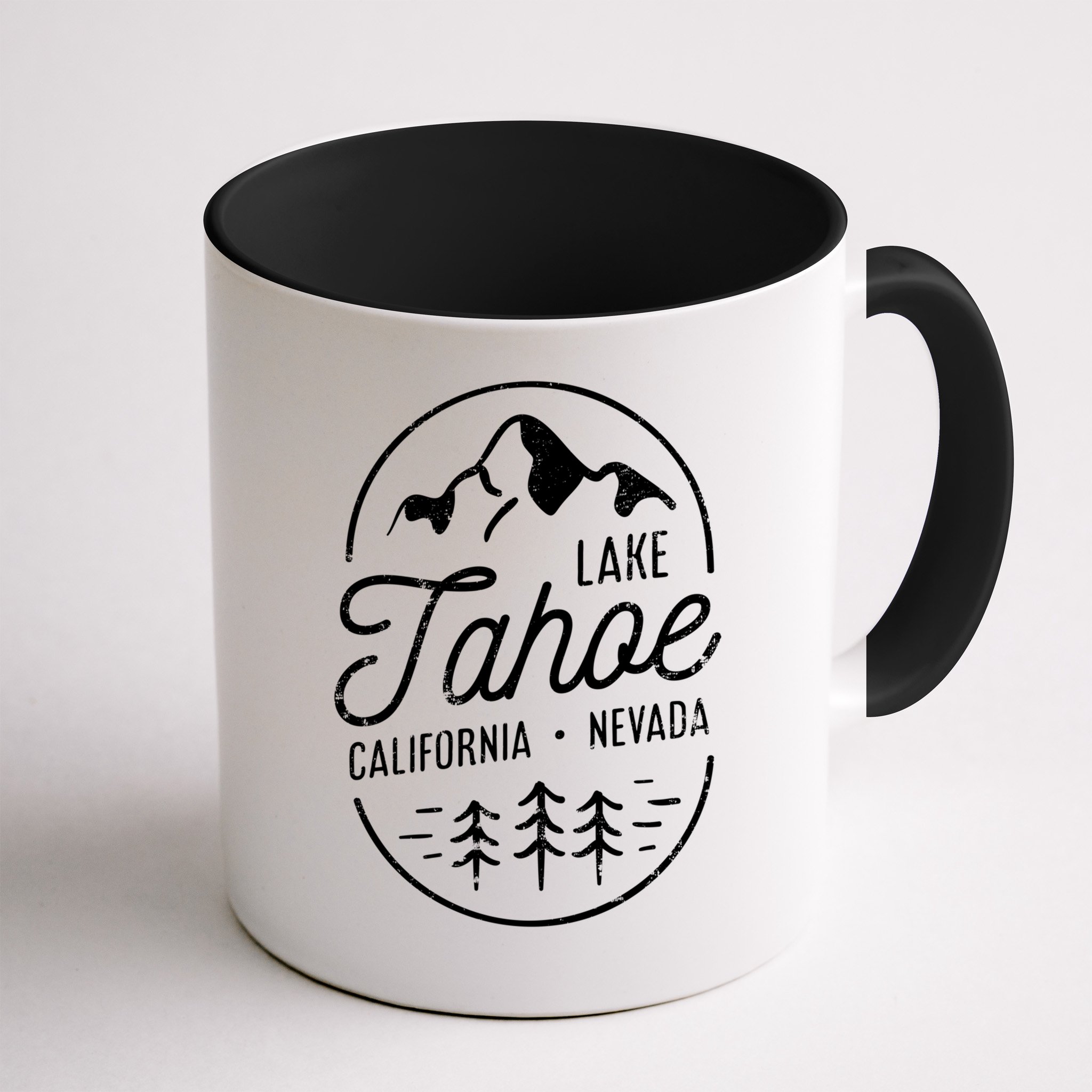 Cool Vintage Lake Tahoe California Nevada Souvenir Gift Mug
