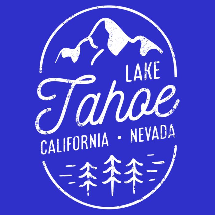 Cool Vintage Lake Tahoe California Nevada Souvenir Gift Womens Tank Top