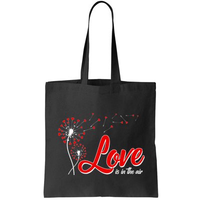 Cute Valentine Love Is In The Air Dandelions Bag