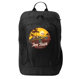 California Vibe Long Beach California City Backpack