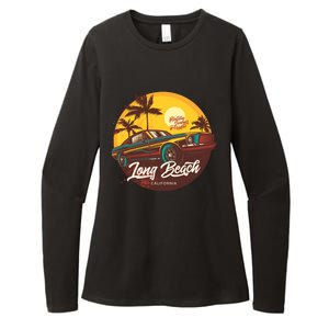 California Vibe Long Beach California Womens CVC Long Sleeve Shirt