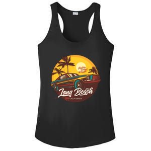 California Vibe Long Beach California Ladies PosiCharge Competitor Racerback Tank