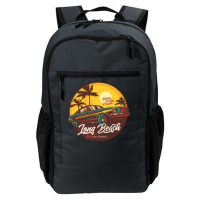 California Vibe Long Beach California Daily Commute Backpack