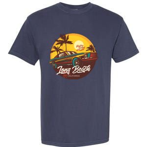 California Vibe Long Beach California Garment-Dyed Heavyweight T-Shirt