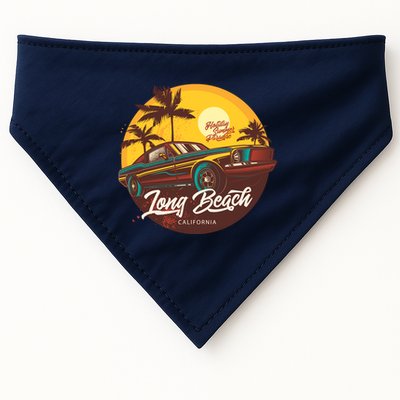 California Vibe Long Beach California USA-Made Doggie Bandana