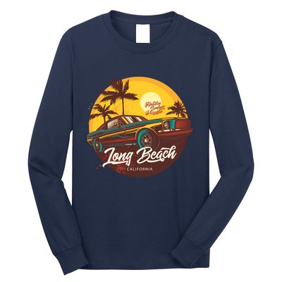 California Vibe Long Beach California Long Sleeve Shirt