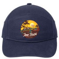 California Vibe Long Beach California 7-Panel Snapback Hat