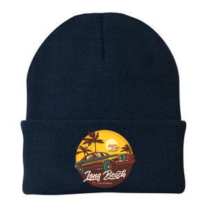 California Vibe Long Beach California Knit Cap Winter Beanie