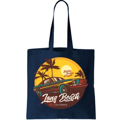 California Vibe Long Beach California Tote Bag