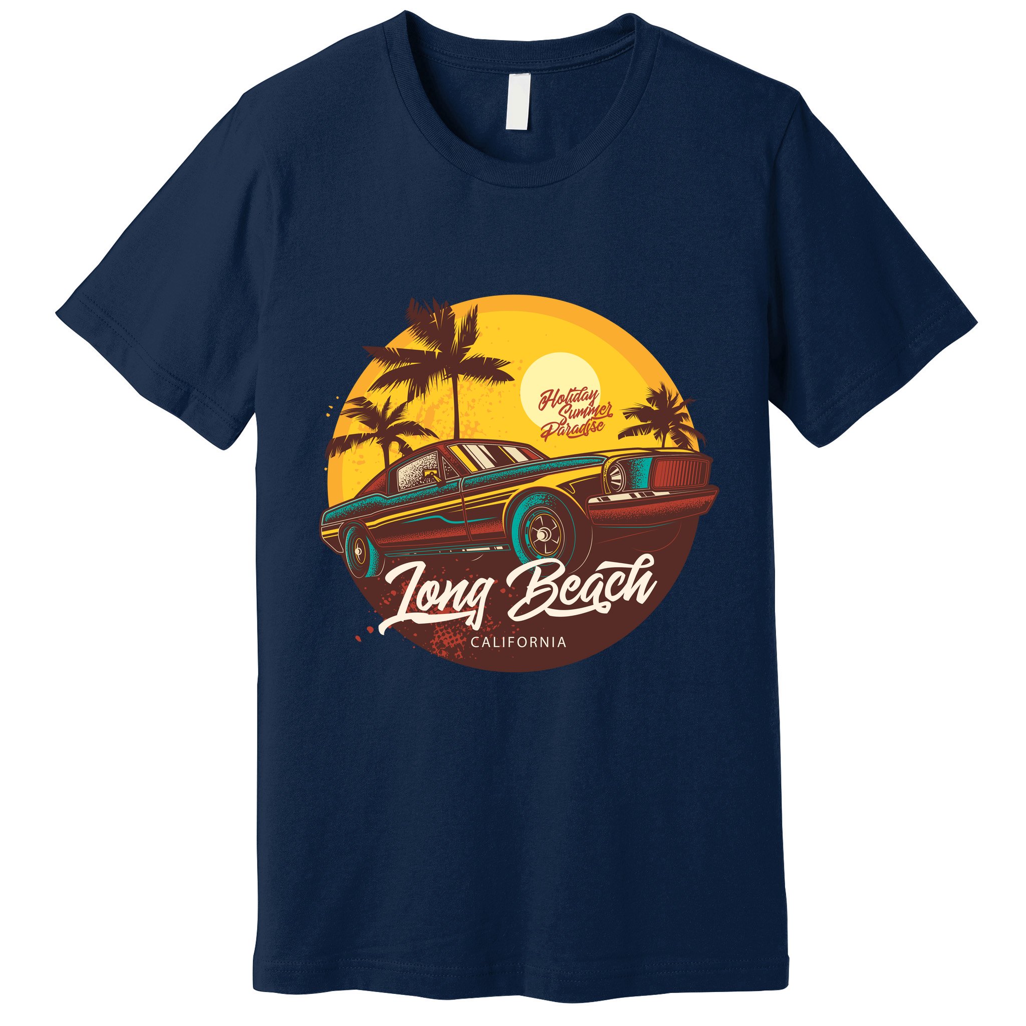 California Vibe Long Beach California Premium T-Shirt