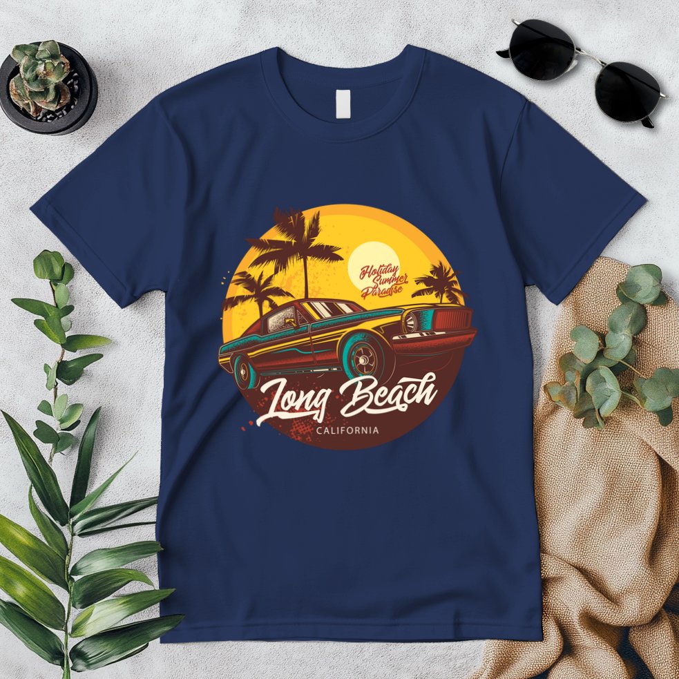California Vibe Long Beach California Premium T-Shirt