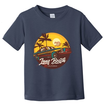 California Vibe Long Beach California Toddler T-Shirt