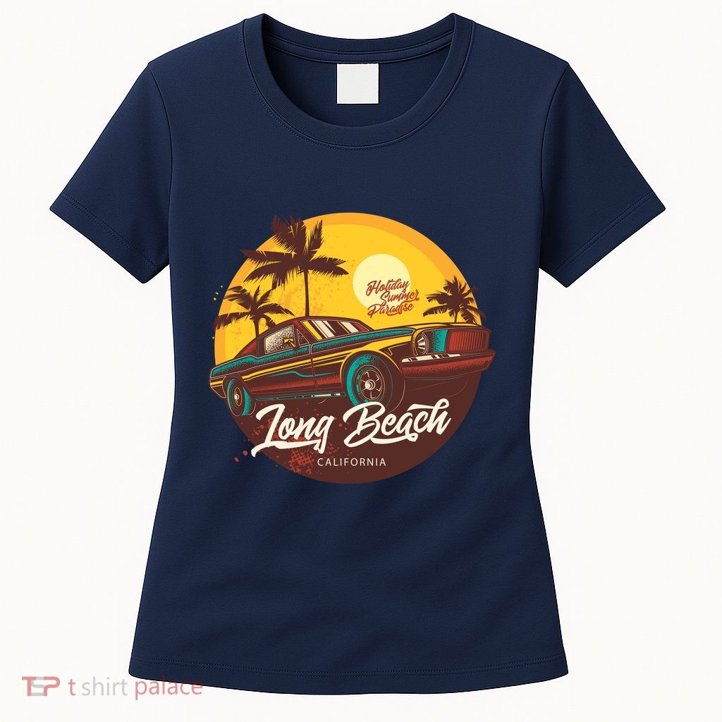 California Vibe Long Beach California Women's T-Shirt