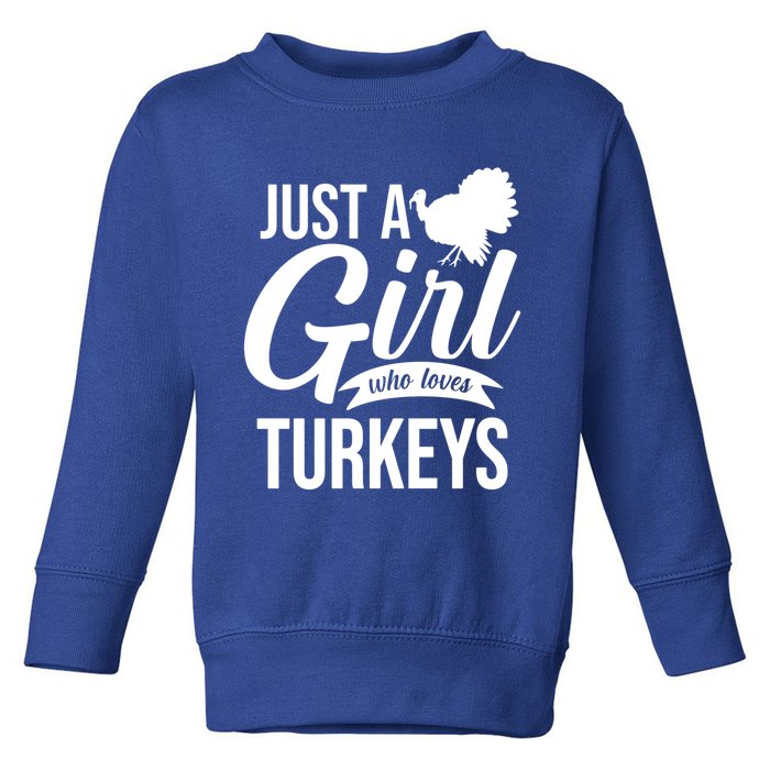 Cool Vintage Love Turkey Hunting Gift Turkey Hunter Gift Toddler Sweatshirt