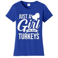 Cool Vintage Love Turkey Hunting Gift Turkey Hunter Gift Women's T-Shirt