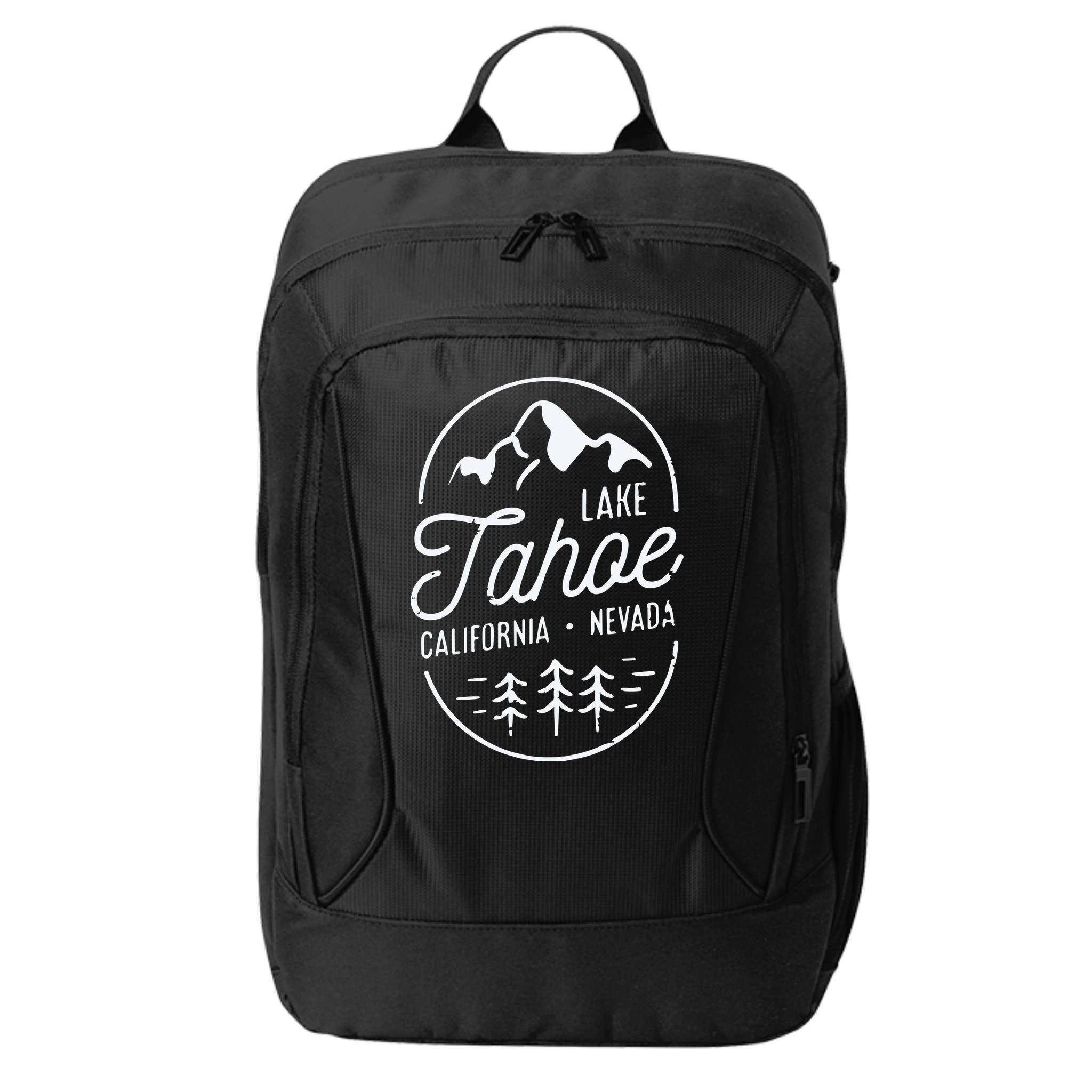 Cool Vintage Lake Tahoe California Nevada Souvenir City Backpack