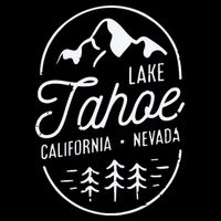 Cool Vintage Lake Tahoe California Nevada Souvenir Bucket Hat