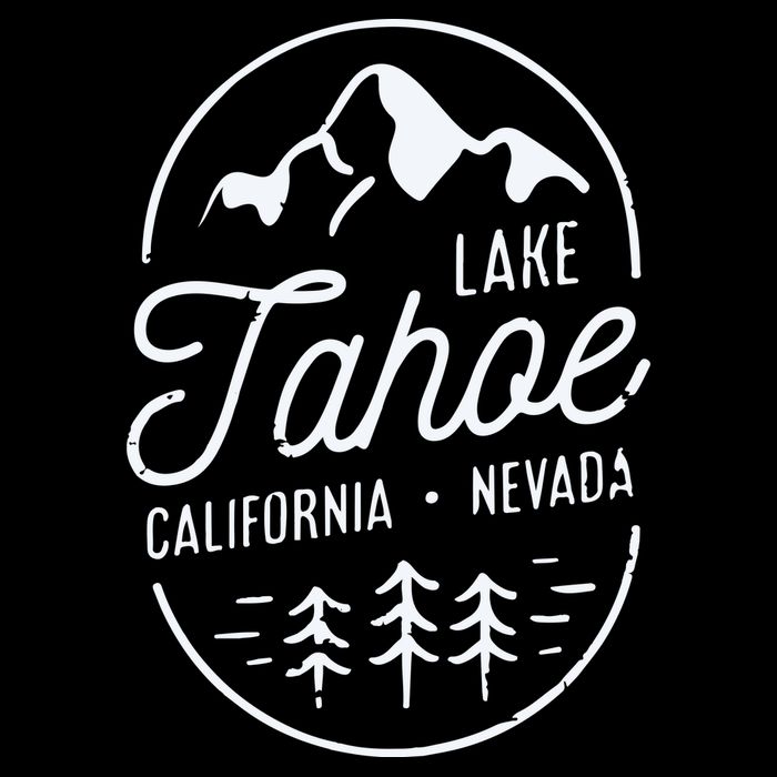 Cool Vintage Lake Tahoe California Nevada Souvenir Bucket Hat