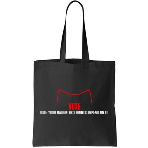 Cats Vote Like Your DaughterS Rights Depend On It Cat Lover Tote Bag